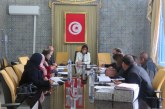 اجتماع اللجنة الجهوية لمتابعة العقارات الدولية الفلاحية بولاية منوبة.